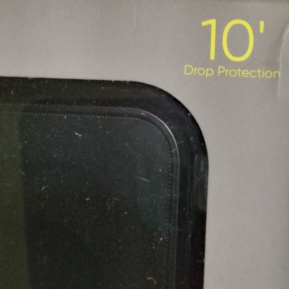 Onn Slim Rugged Phone Case Samsung Galaxy A13 LTE Black Antimicrobial Drop 10 ft - Picture 6 of 7